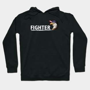 Fighter Spirit Of American Hoodie